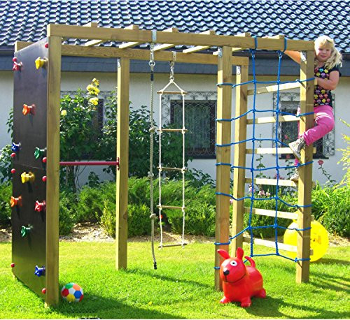 Kletterturm Garten
 XXL Klettergerüst für Garten 2 4m Kletterturm mit