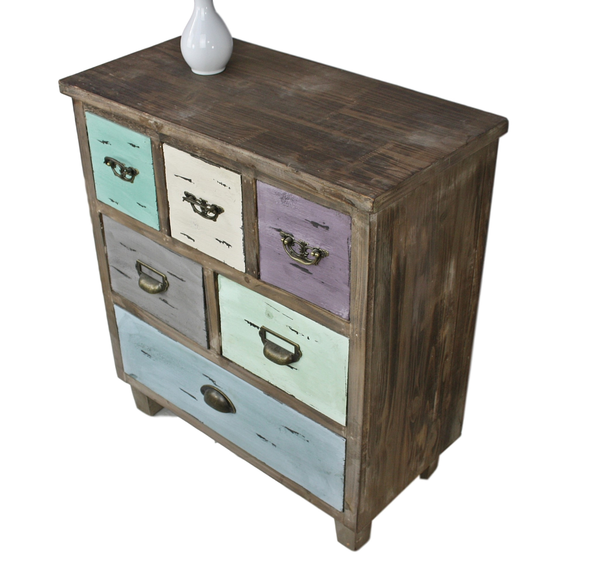 Kommode Bunt
 Kommode Holz bunt shabby chic