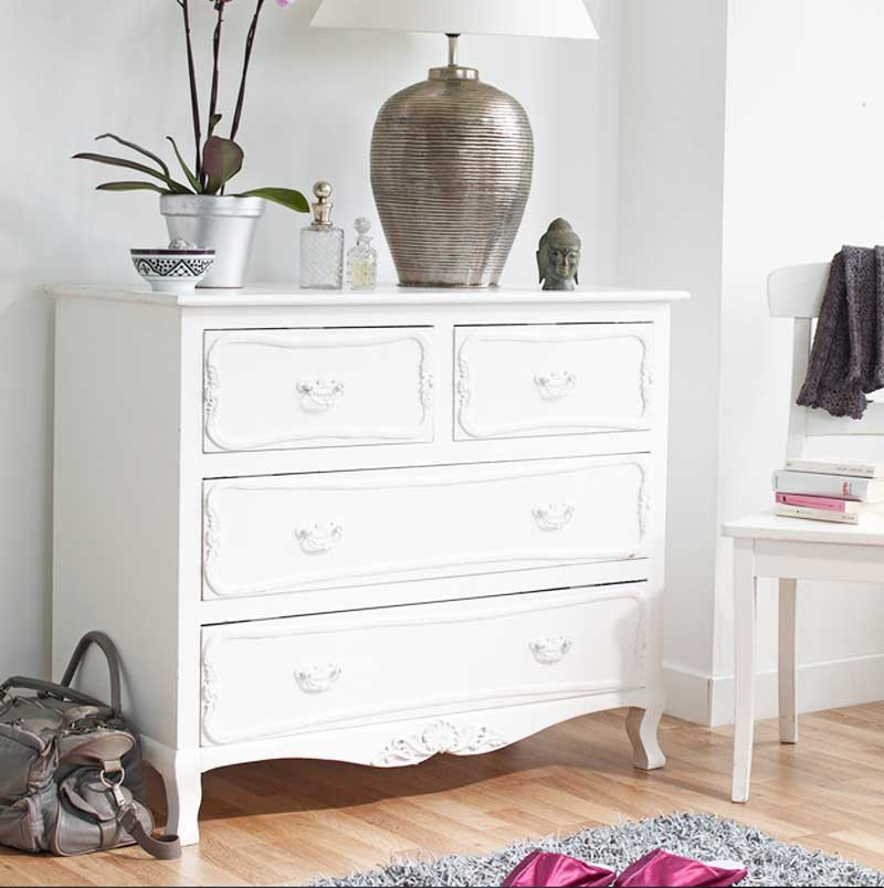 Kommoden Weiß
 Kommode landhausstil weiss mit shabby chic gestaltung für