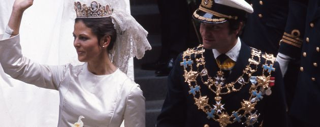 Königin Silvia Hochzeit
 40 Jahre Königin Silvia Ihr Brautkleid wird ausgestellt