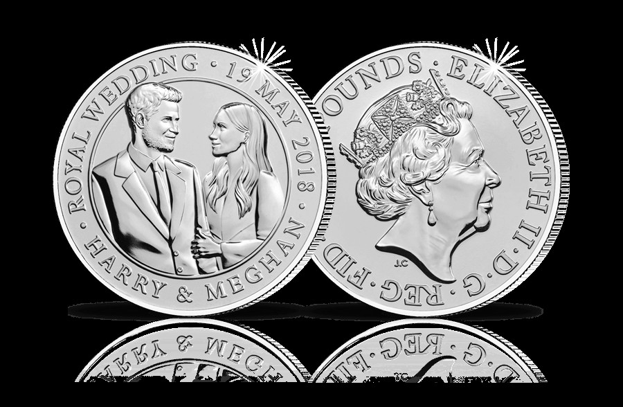 Königliche Hochzeit Harry
 5 Pfund Gedenkmünze „Großbritannien Königliche Hochzeit