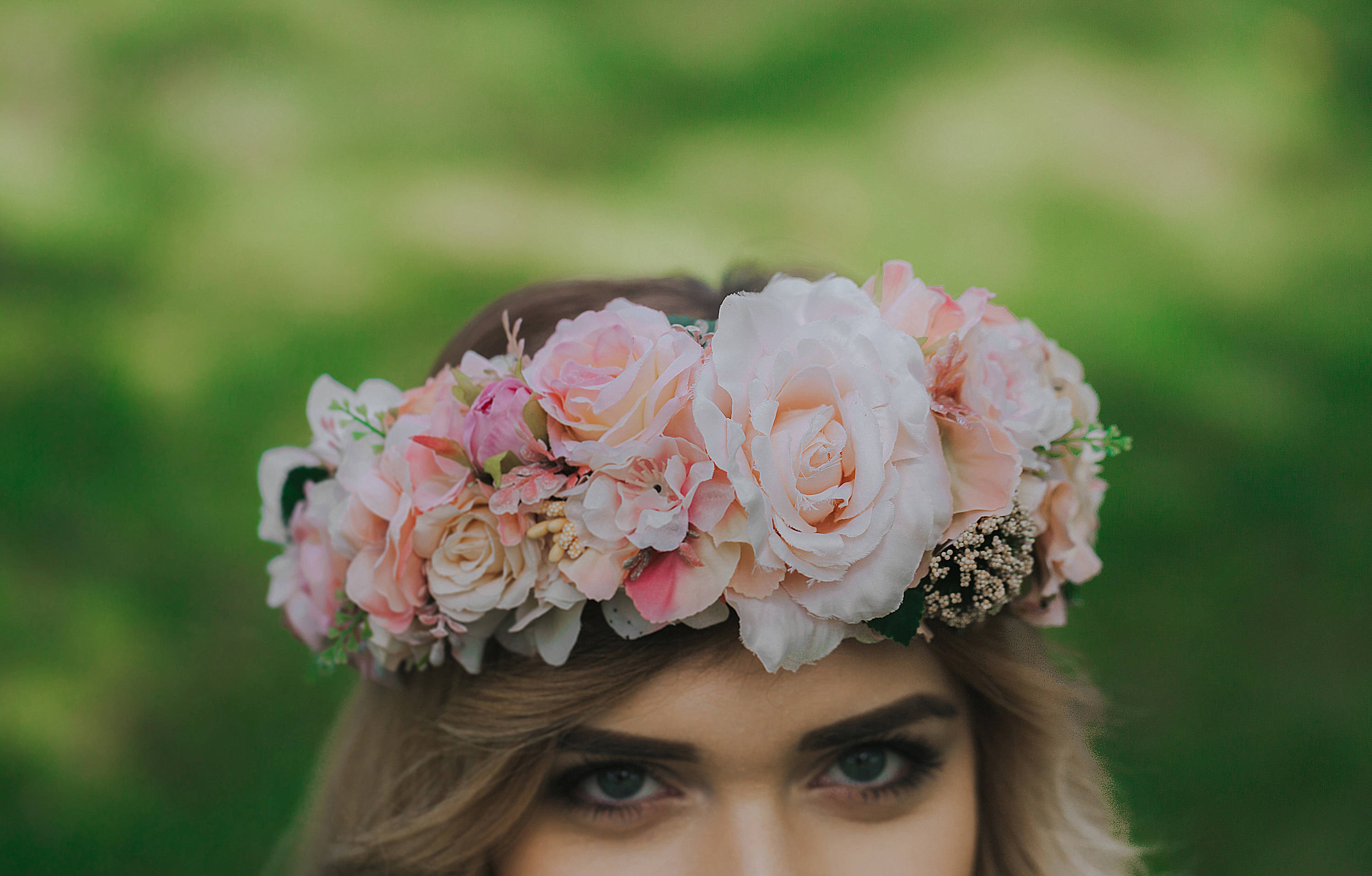 Krone Hochzeit
 Erröten Sie Blume Krone Sommer Blume Krone Hochzeit Krone