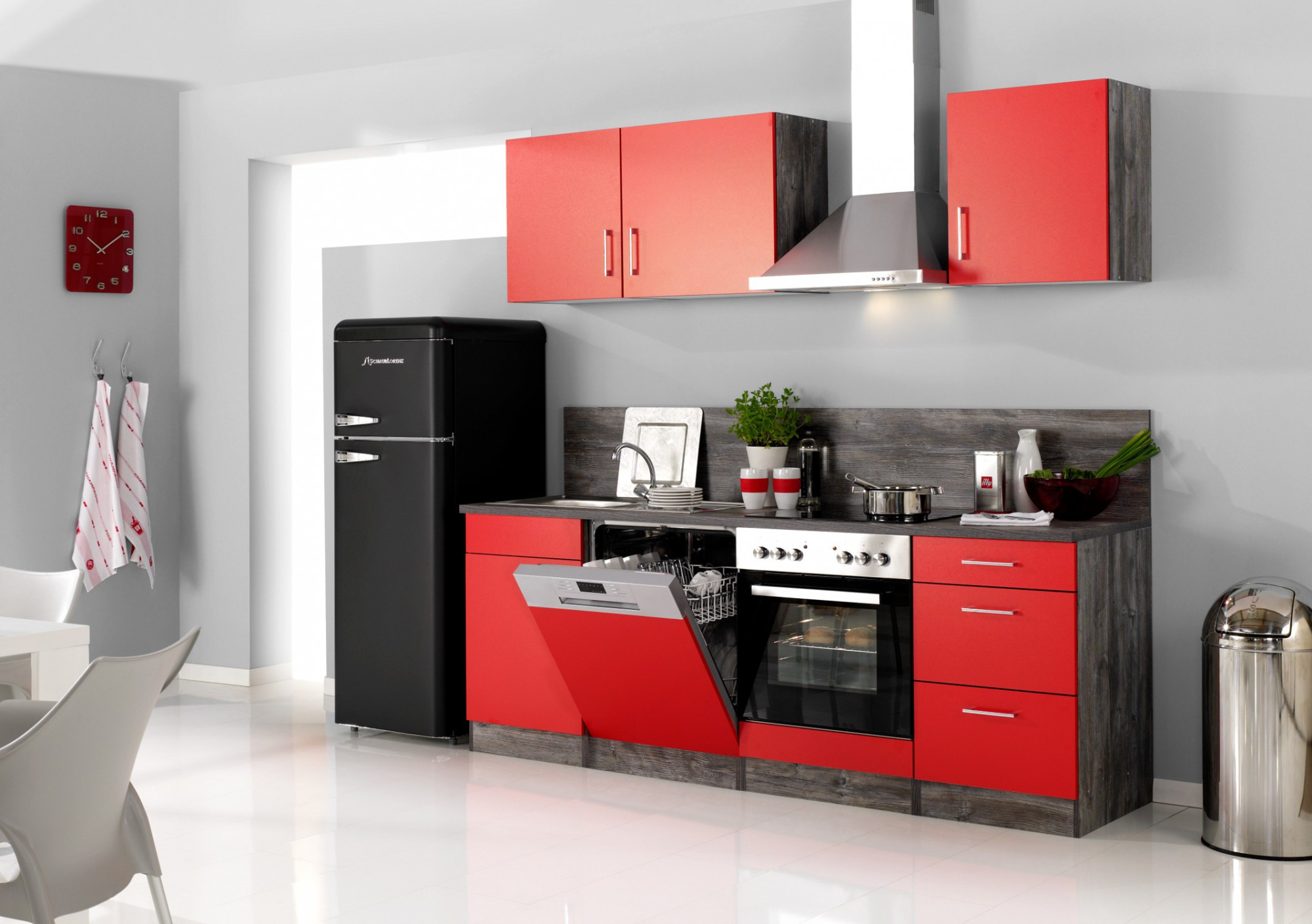 Küche Mit E Geräten Günstig
 Küchenzeile mit Elektrogeräten Küche mit Geräten