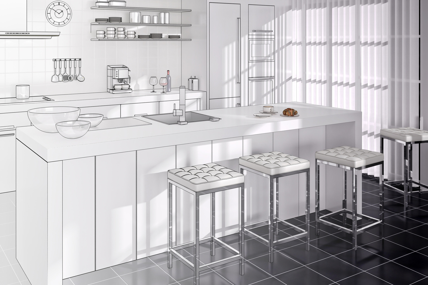 Küche Planen
 3D Küchenplaner im Küchenliebhabertest