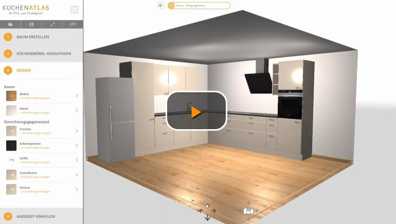 Küche Planen Online
 Küchenplaner online Kostenlos ohne Download und in 3D