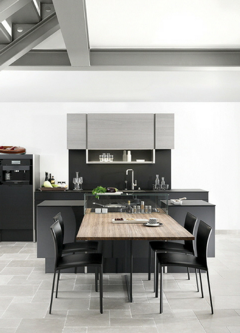 Küche Schwarz
 Schwarz und matt Die schönsten Küchen Ideen und Bilder