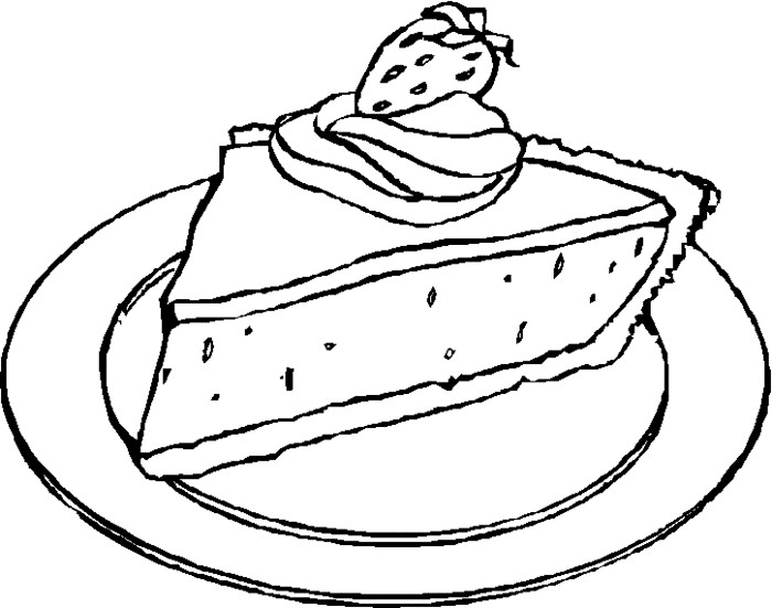 Kuchen Ausmalbilder
 Ausmalbilder Malvorlagen – Kuchen kostenlos zum