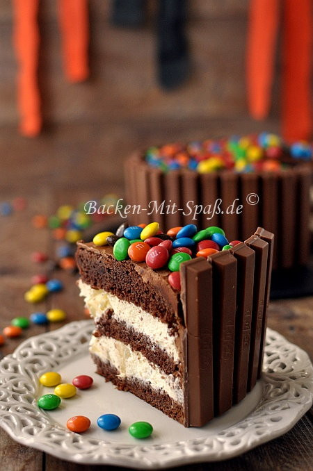 Kuchen Kitkat
 Kitkat M&M s Torte