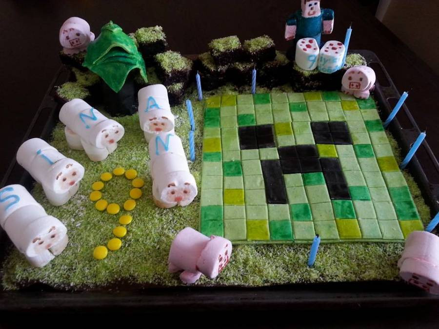 Kuchen Minecraft
 Minecraft Creeper Kuchen