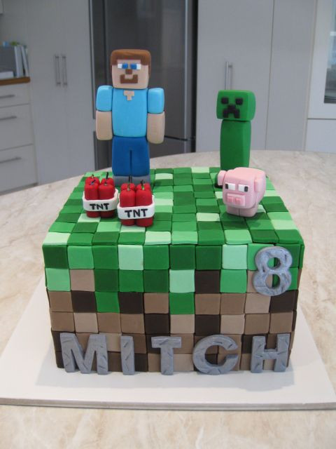 Kuchen Minecraft
 Die besten 25 Minecraft kuchen Ideen auf Pinterest