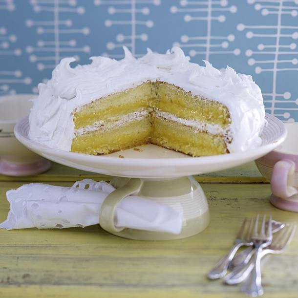 Kuchen Mit Lemon Curd
 Vanillekuchen mit Lemon Curd und Frosting Rezept Cynthia