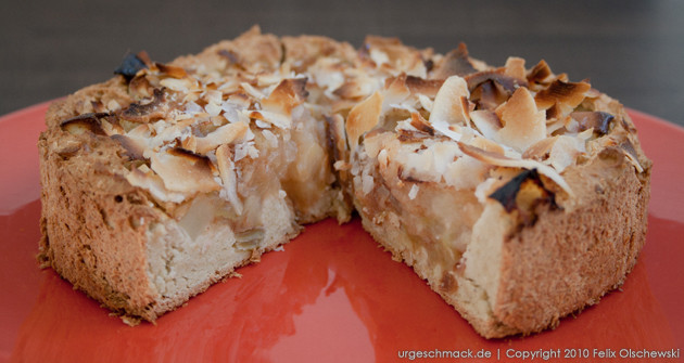 Kuchen Mit Mandelmehl
 Apfeltorte – Urgeschmack