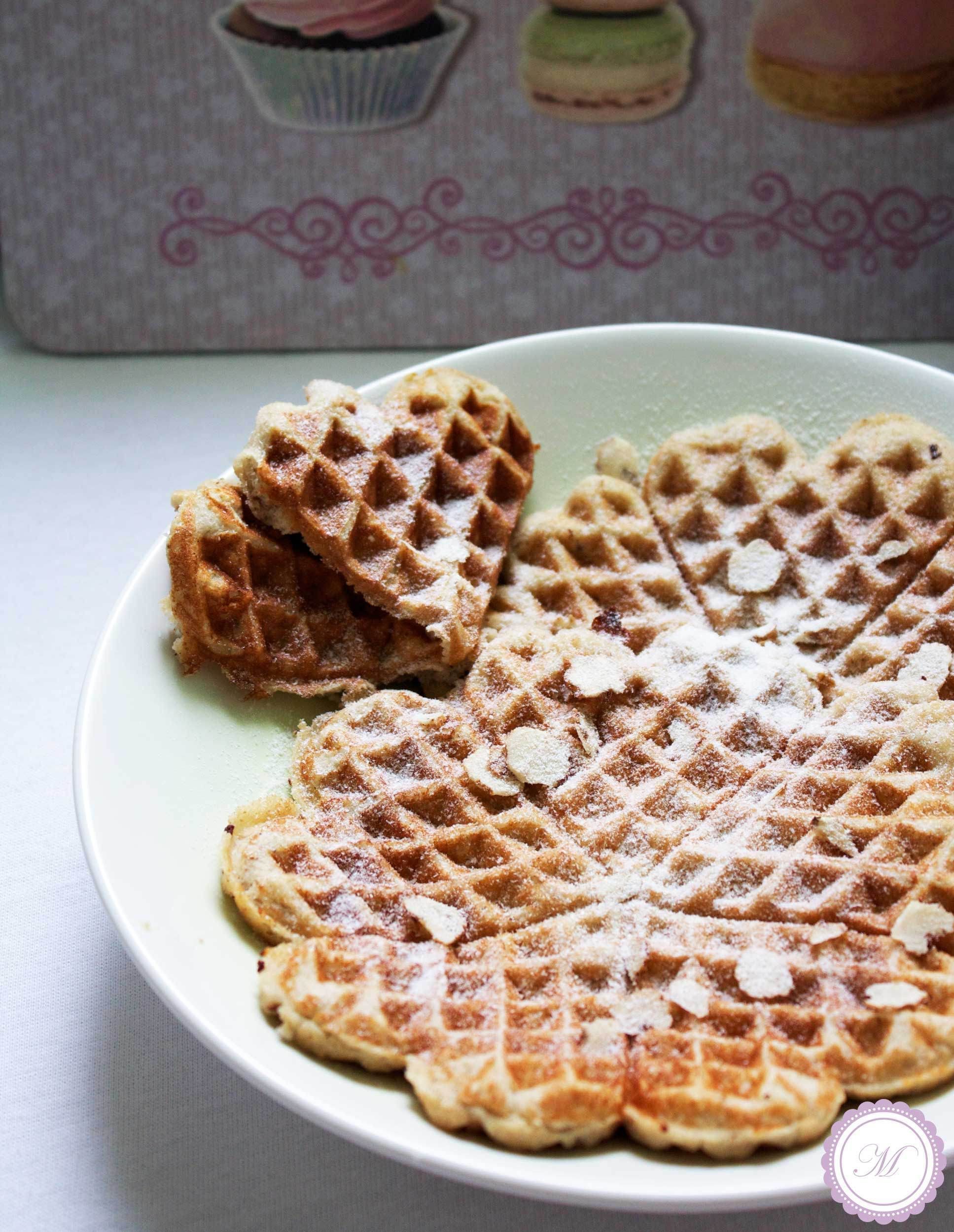 Kuchen Mit Mandelmehl
 Suchtalarm Mandelmehl Waffeln mit Erdmandel 3