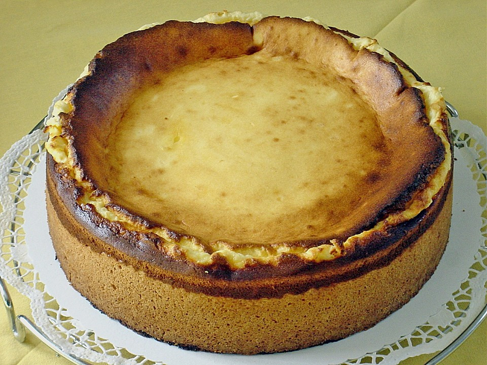 Kuchen Mit Quark
 Quark Kuchen mit Pudding Rezept mit Bild von