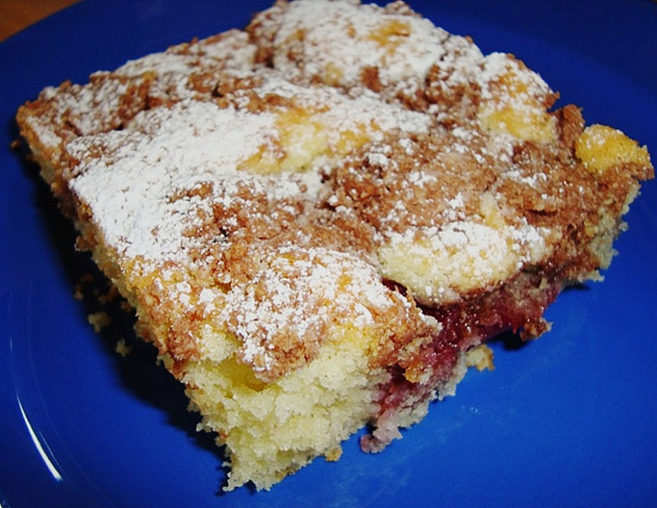 Kuchen Mit Schokostreusel
 Kirsch Schokostreusel Kuchen Rezept mit Bild