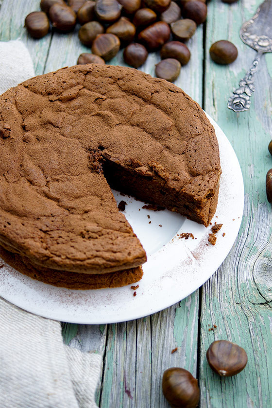 Kuchen Ohne Mehl
 Maronen Schokoladen Kuchen ohne Mehl Rezept