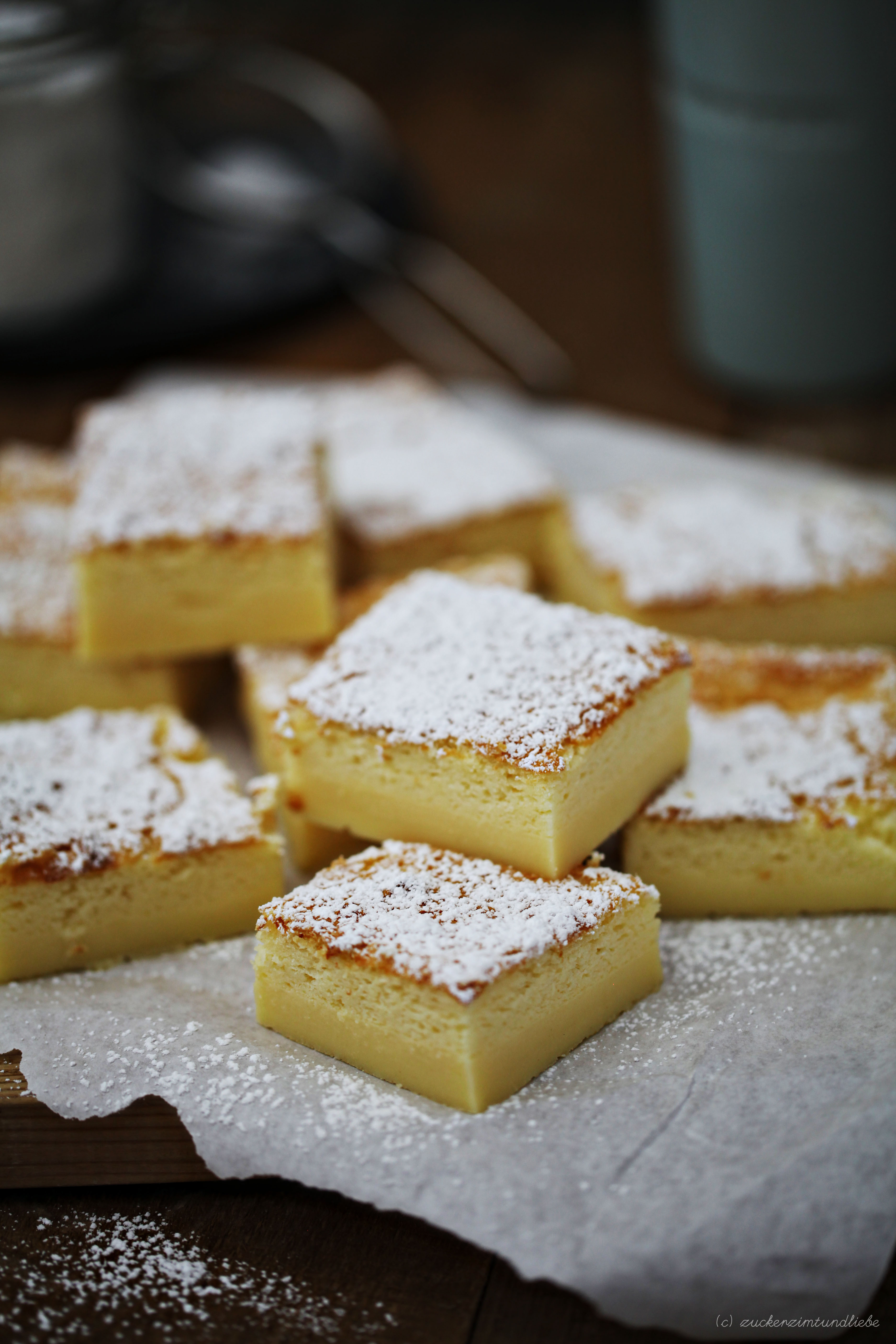 Kuchen Rezept
 Magic cake – der magische Kuchen ein Teig drei