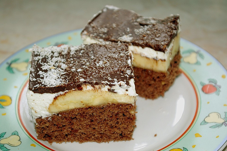 Kuchen Rezepte Einfach
 Schnelle bananenschnitte Rezepte