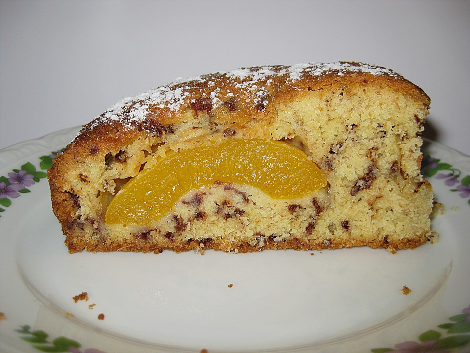 Kuchen Schnell
 Schoko Aprikosen Kuchen schnell Rezept mit Bild