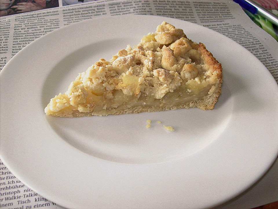 Kuchen Vegan
 Veganer Apfel Streusel Kuchen von arranee