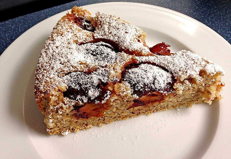 Kuchen Vegan
 Veganer Zwetschgen Grieß Nuss Kuchen Rezept mit Bild