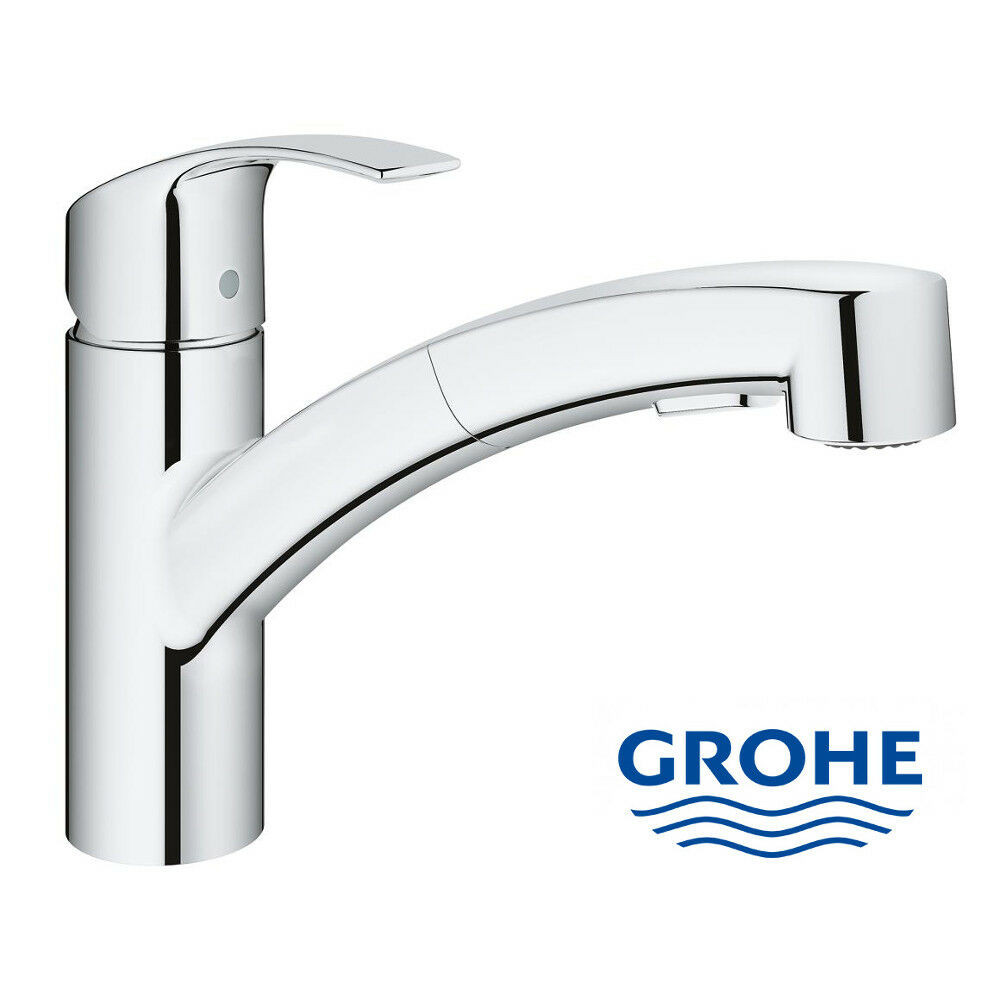 Küchenarmatur Mit Brause
 Grohe Eurosmart Spültischarmatur m herausziehbarer Brause