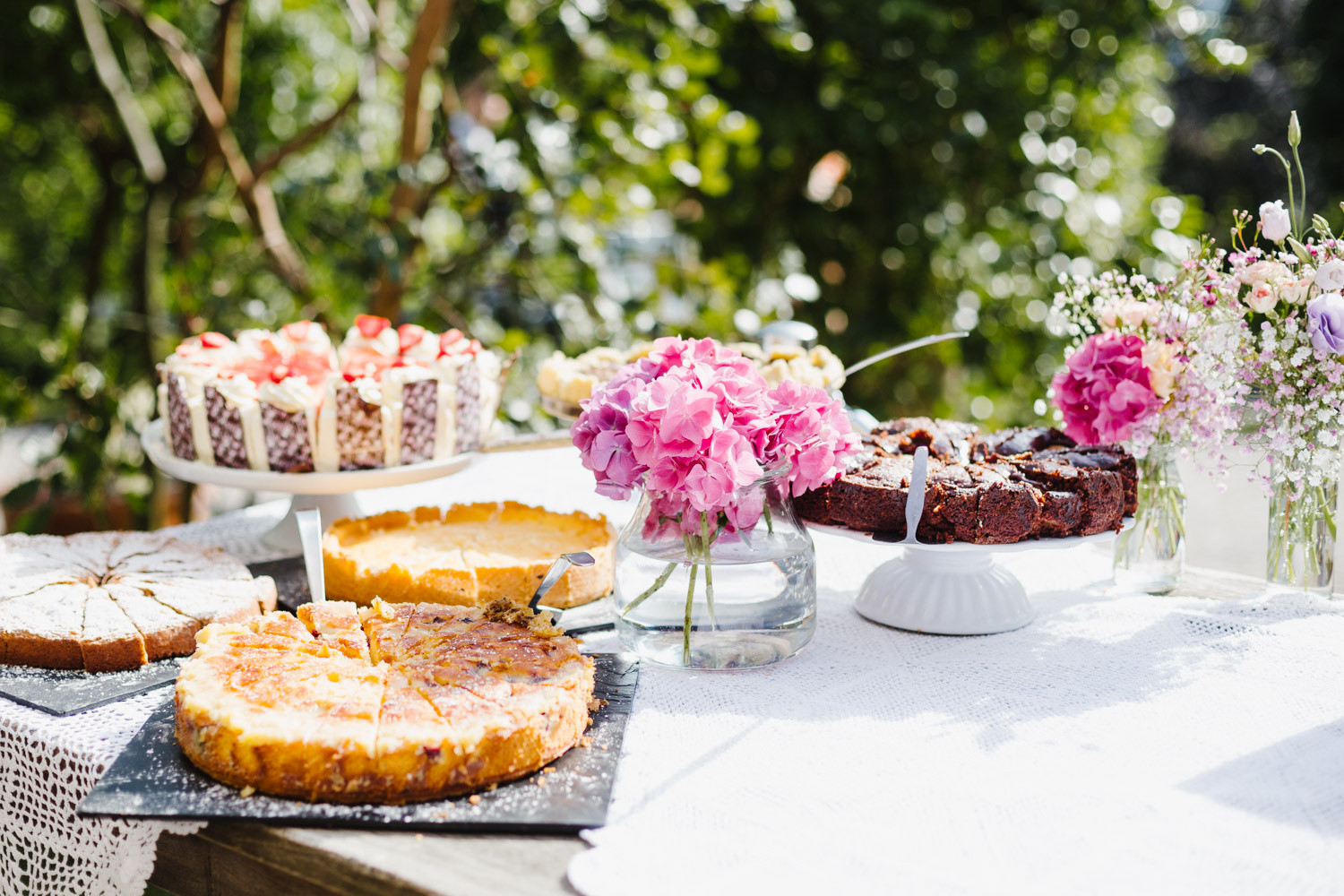 Kuchenbuffet Hochzeit
 Deutschland trifft Italien – temperamentvolle Hochzeit