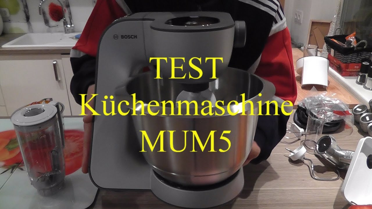 Küchenmaschine Test
 Test Küchenmaschine mum5