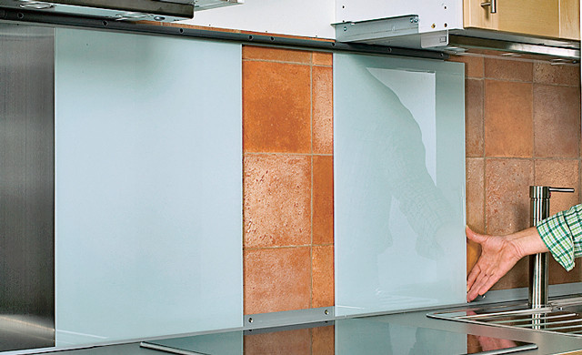 Küchenrückwand Ikea
 Küchenrückwand auf fliesen kleben – Abdeckung ablauf dusche