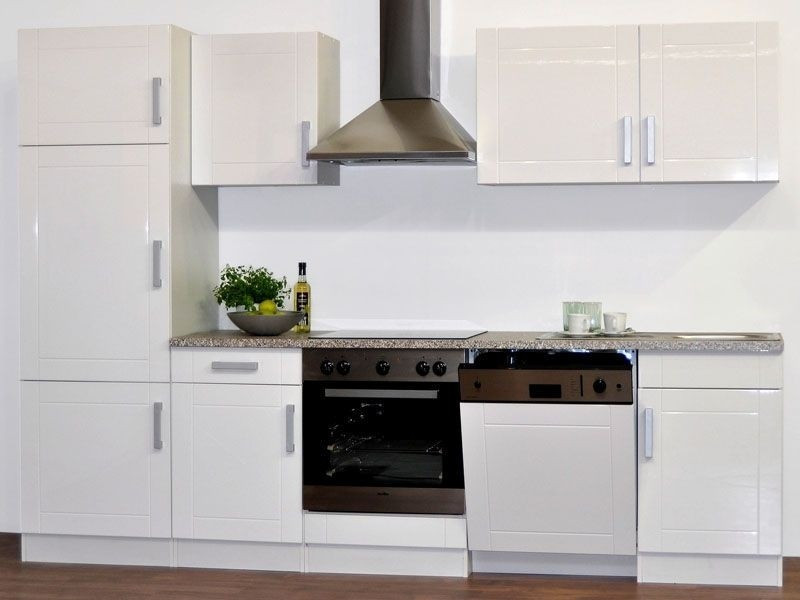 Küchenunterschrank Weiß
 Küchenunterschrank Peggy in Weiß mit Granit Dekor Wohnen