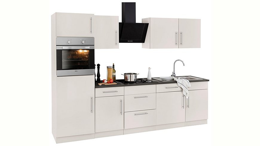 Küchenzeile Mit E Geräten Günstig
 Küchenzeile Cali mit E Geräten Breite 280 cm