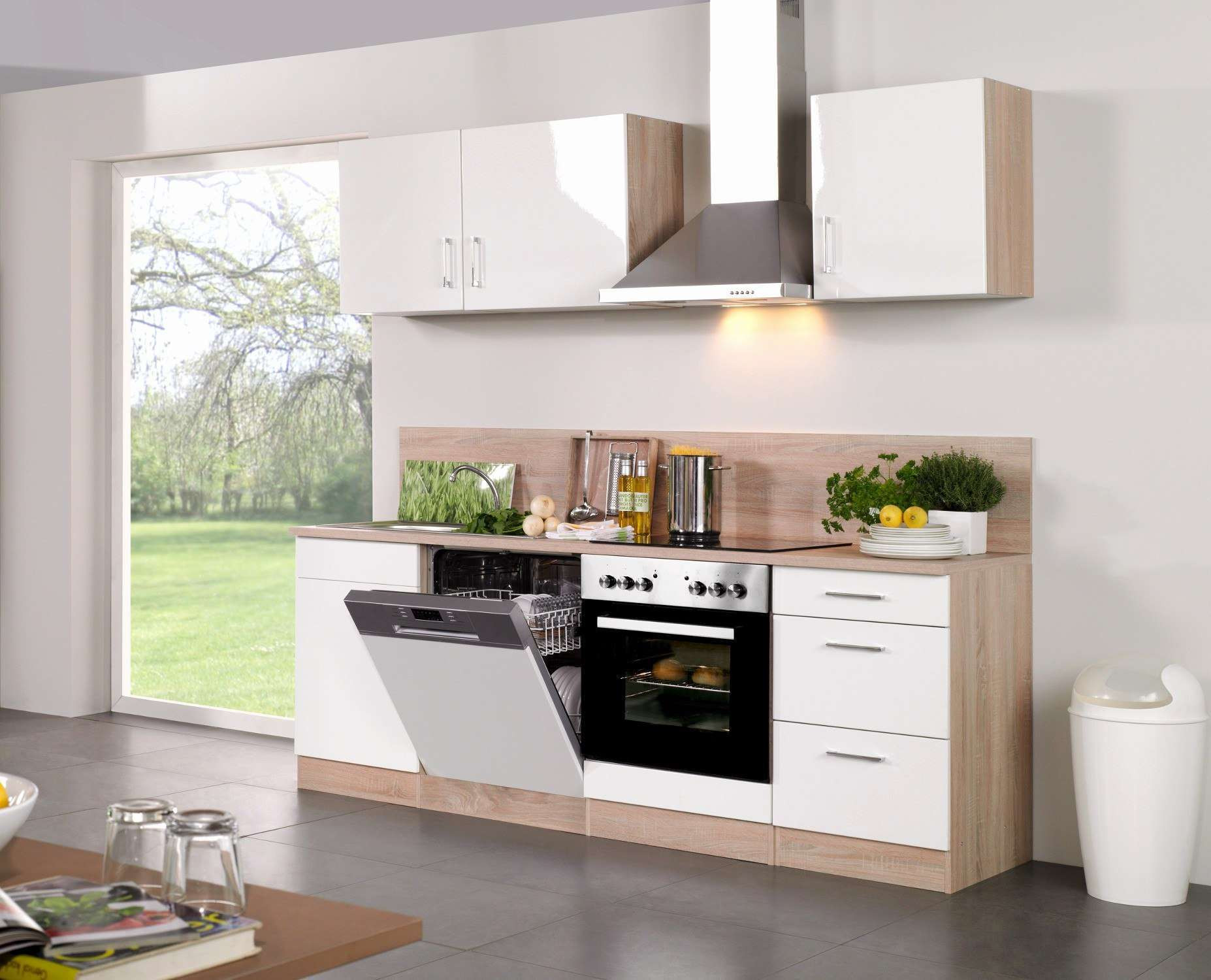 Küchenzeile Mit Elektrogeräten Günstig
 Genial Küchenzeile Mit Geräten Ikea