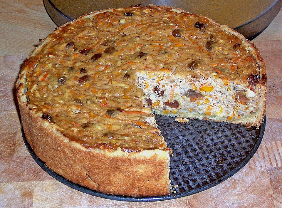 Kürbis Kuchen
 Apfel Kürbis Kuchen mit Mandeln von pimpi