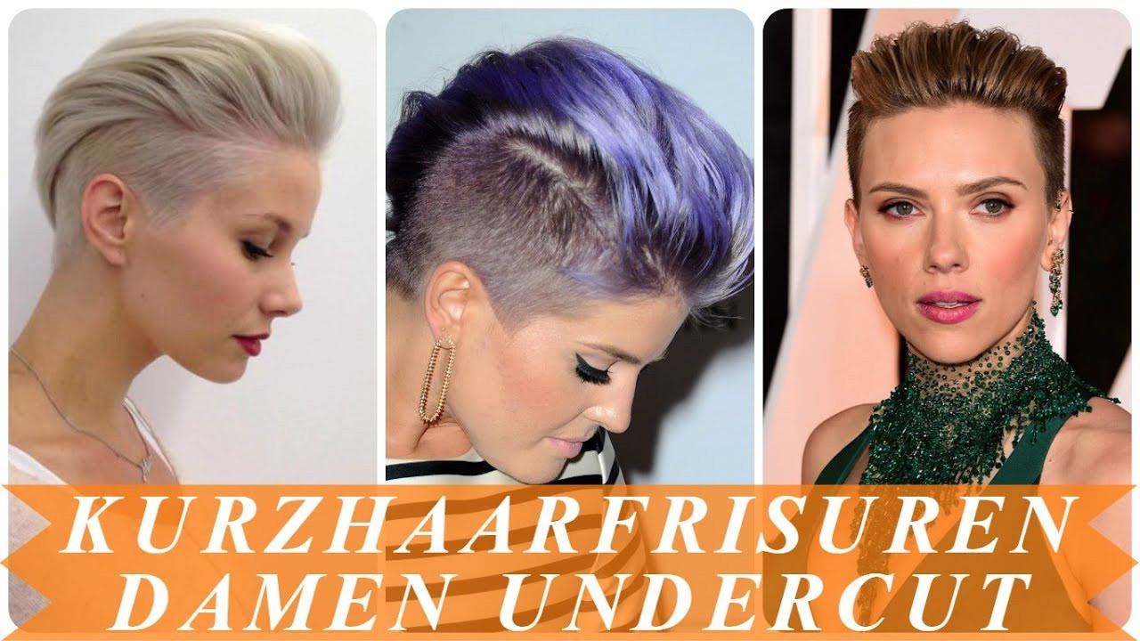 Kurz Frisuren Frauen
 Schone undercut frisuren frau kurze haare 2018