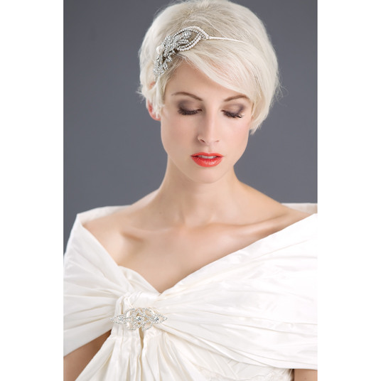 Kurzhaarfrisur Hochzeit
 Hochzeit Magazin Brautfrisuren