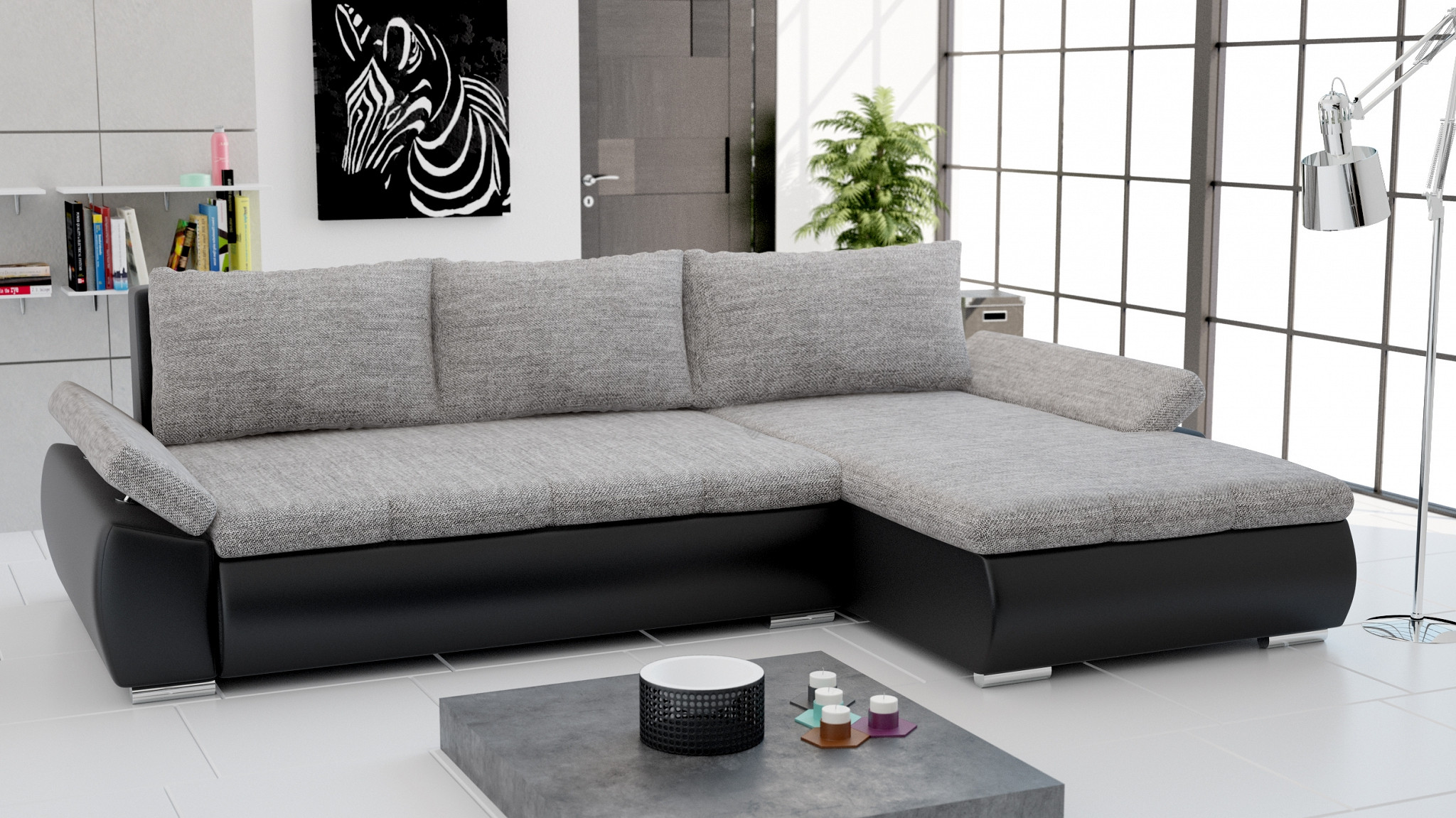 L Couch Mit Schlaffunktion
 Sofa L form Mit Schlaffunktion – Steve Mason