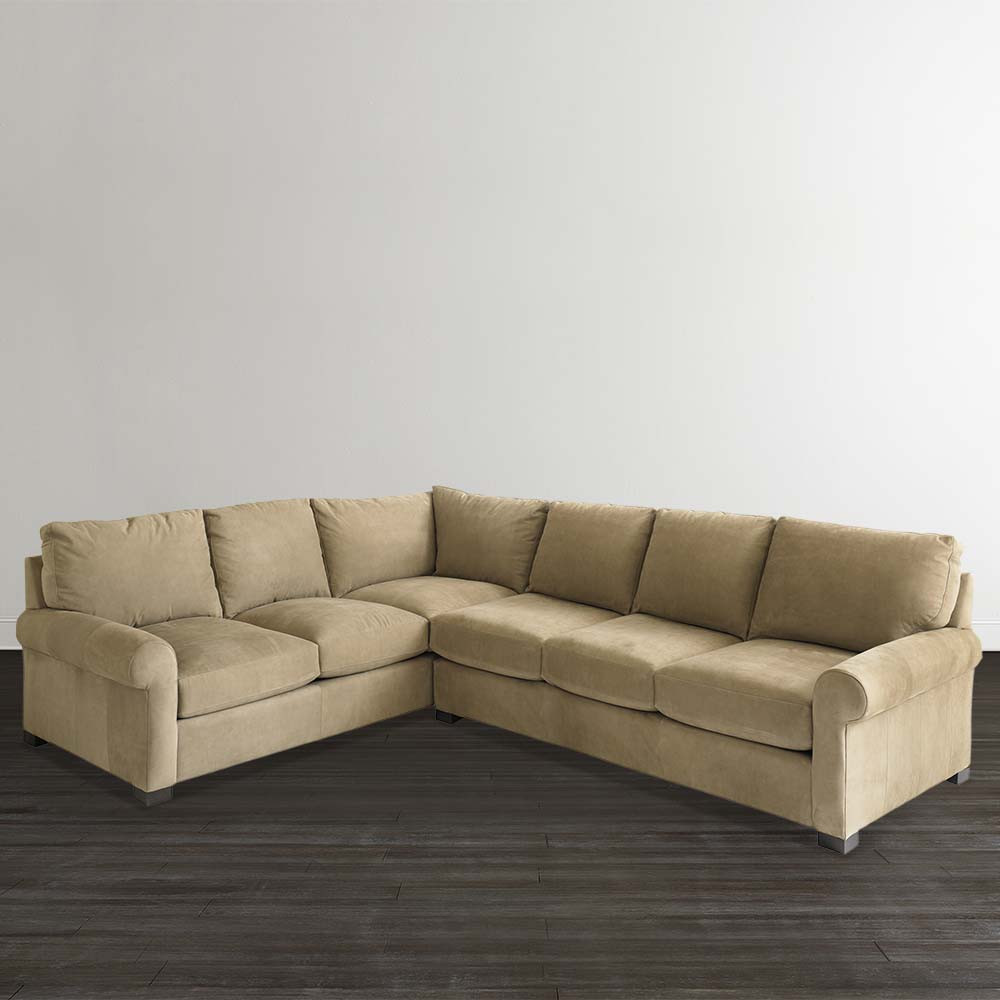 L Sofa
 Leather Scarborough L Shaped Sofa