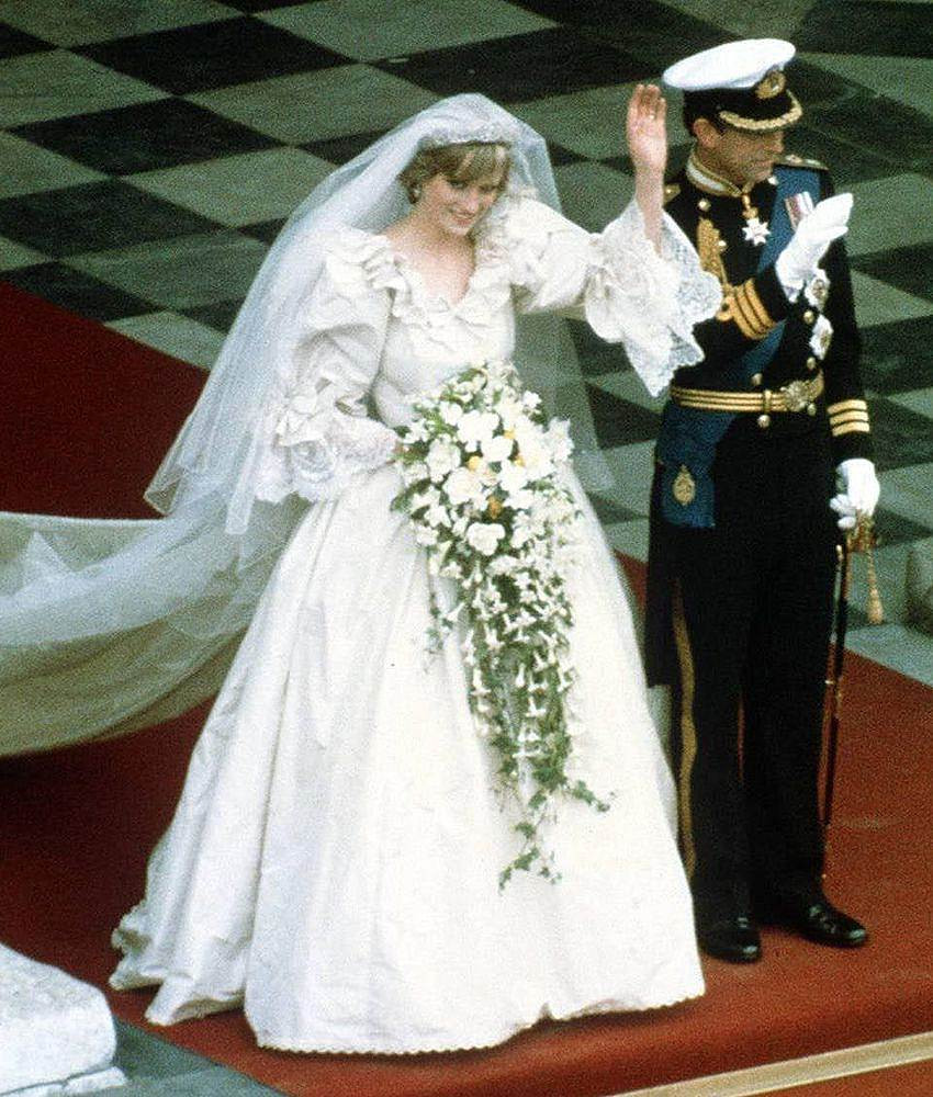 Lady Diana Hochzeit
 Brautstrauß von Lady Diana Bilder Madame