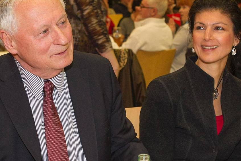 Lafontaine Hochzeit
 Sahra Wagenknecht und Oskar Lafontaine Hochzeit