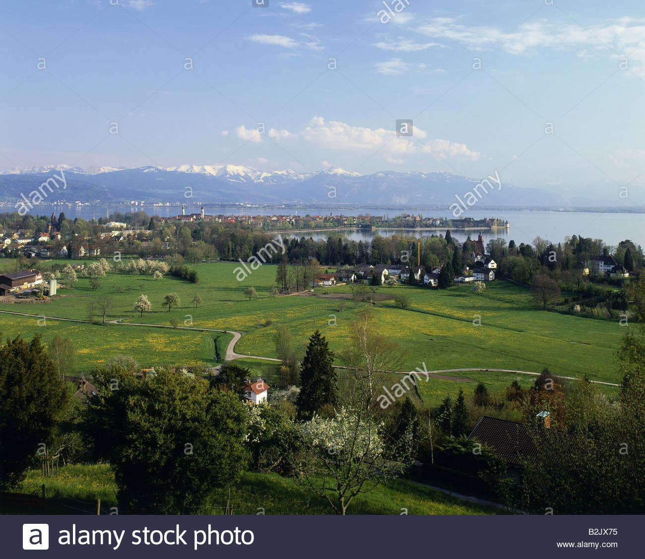 Landschaft Am Bodensee
 Bodensee Landschaft Stockfotos & Bodensee Landschaft