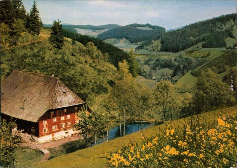 Landschaft In Baden
 Baden Württemberg Schwarzwald Mittelgebirge Löffeltal