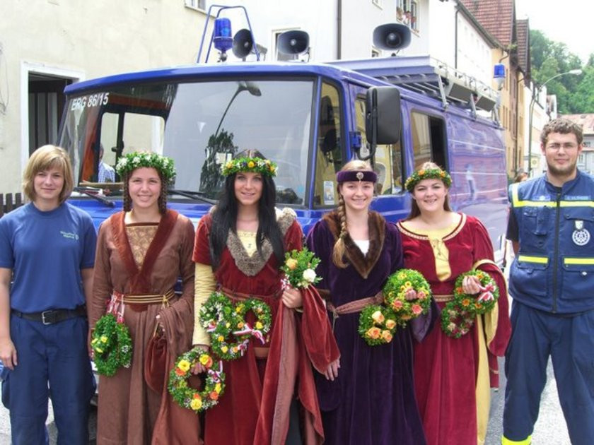 Landshuter Hochzeit 2019 Beginn
 THW OV Ergolding Landshuter Hochzeit Einsatz mit