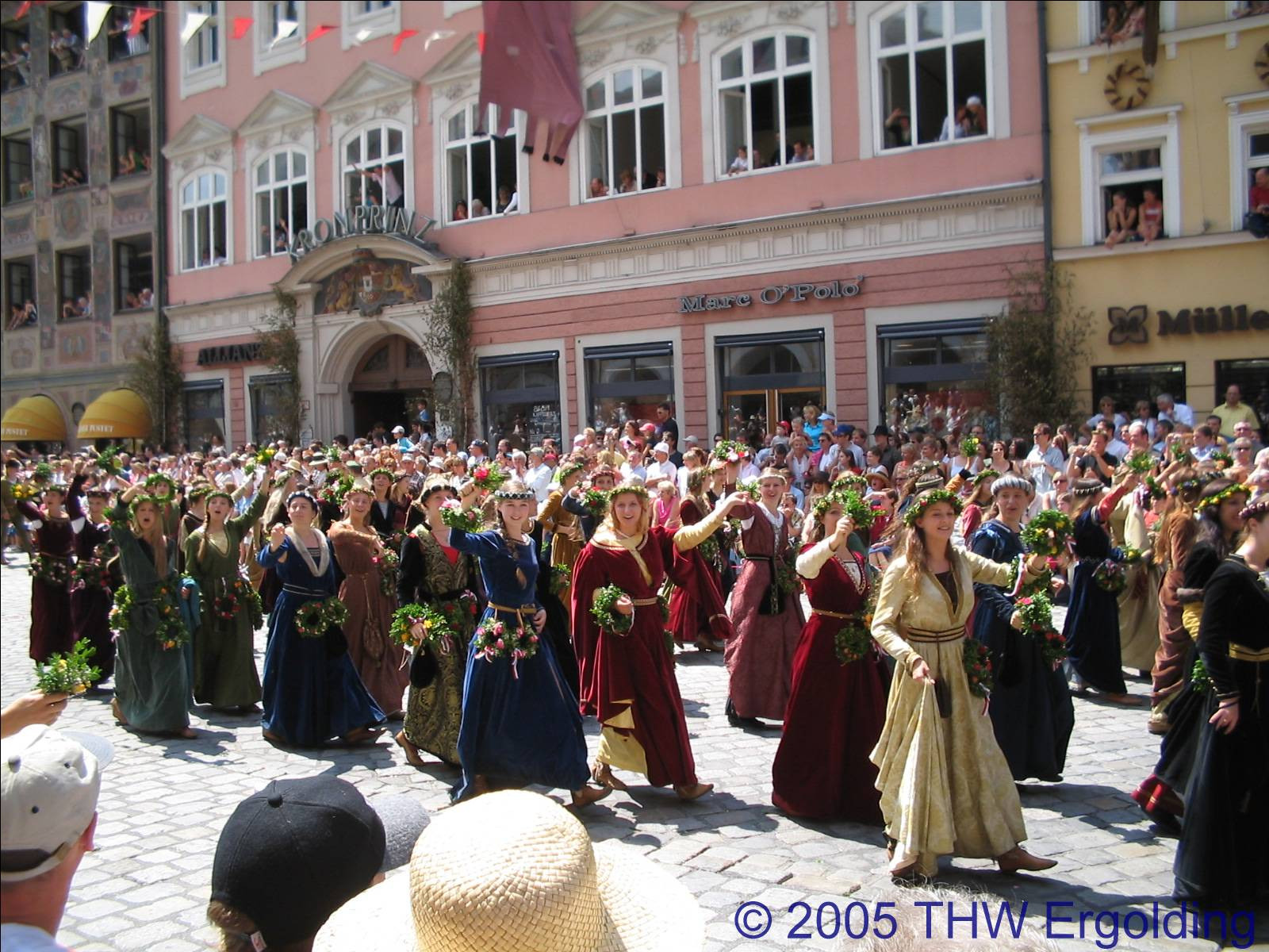 Landshuter Hochzeit 2019 Beginn
 THW OV Ergolding Landshuter Hochzeit 1475