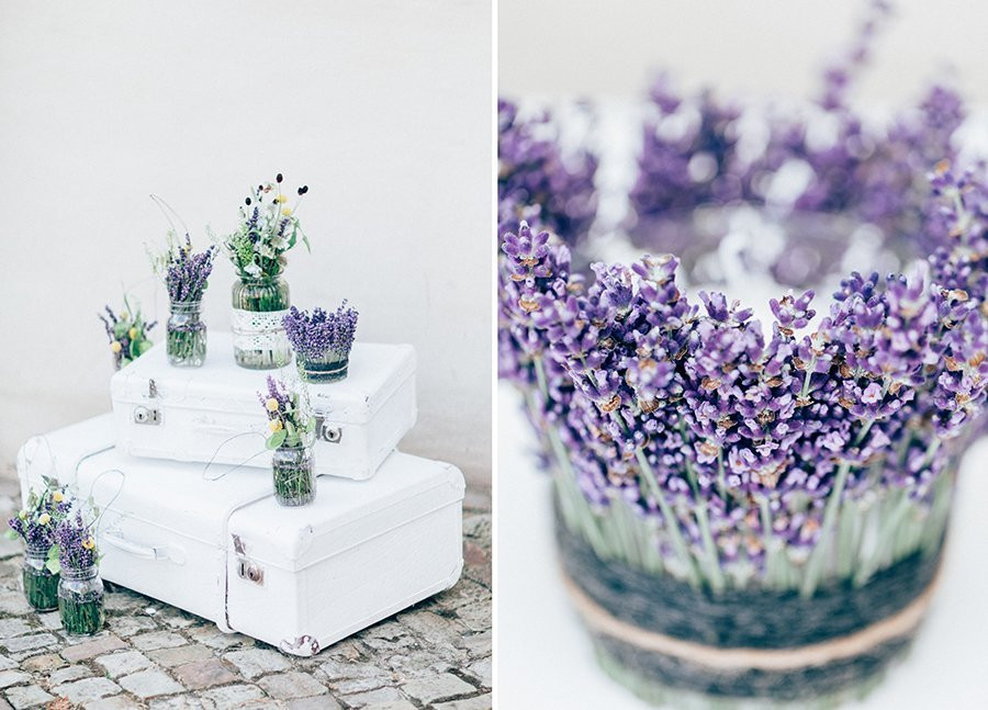 Lavendel Hochzeit
 Hochzeitsdeko mit Lavendel