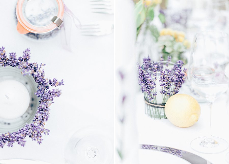 Lavendel Hochzeit
 Hochzeitsdeko mit Lavendel