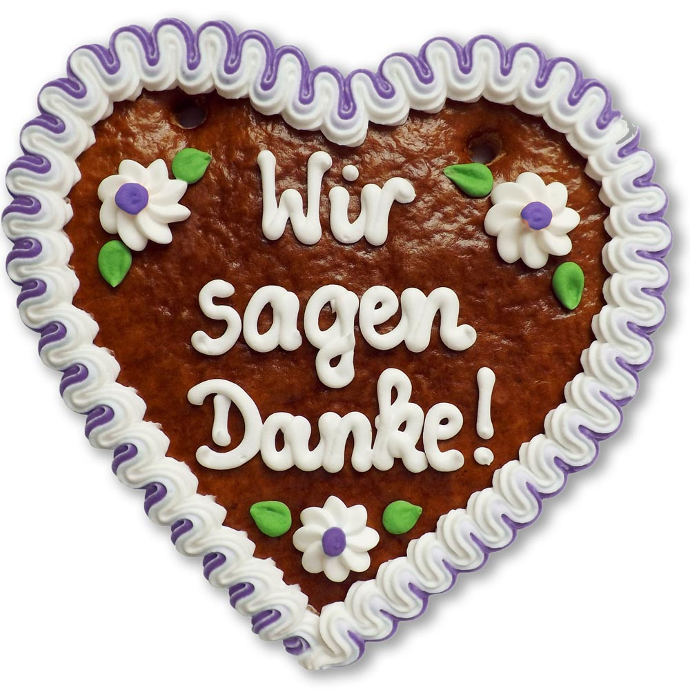 Lebkuchenherz Hochzeit
 18cm Lebkuchenherz individuell bestellen ab 3 89€ Stück