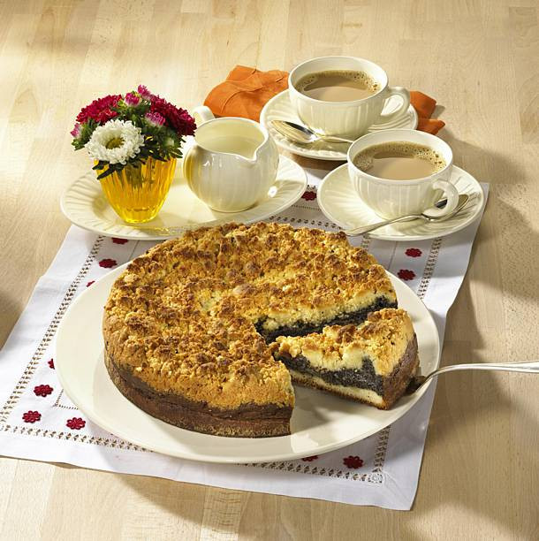 Lecker De Kuchen
 Saftiger Mohn Streusel Kuchen Rezept