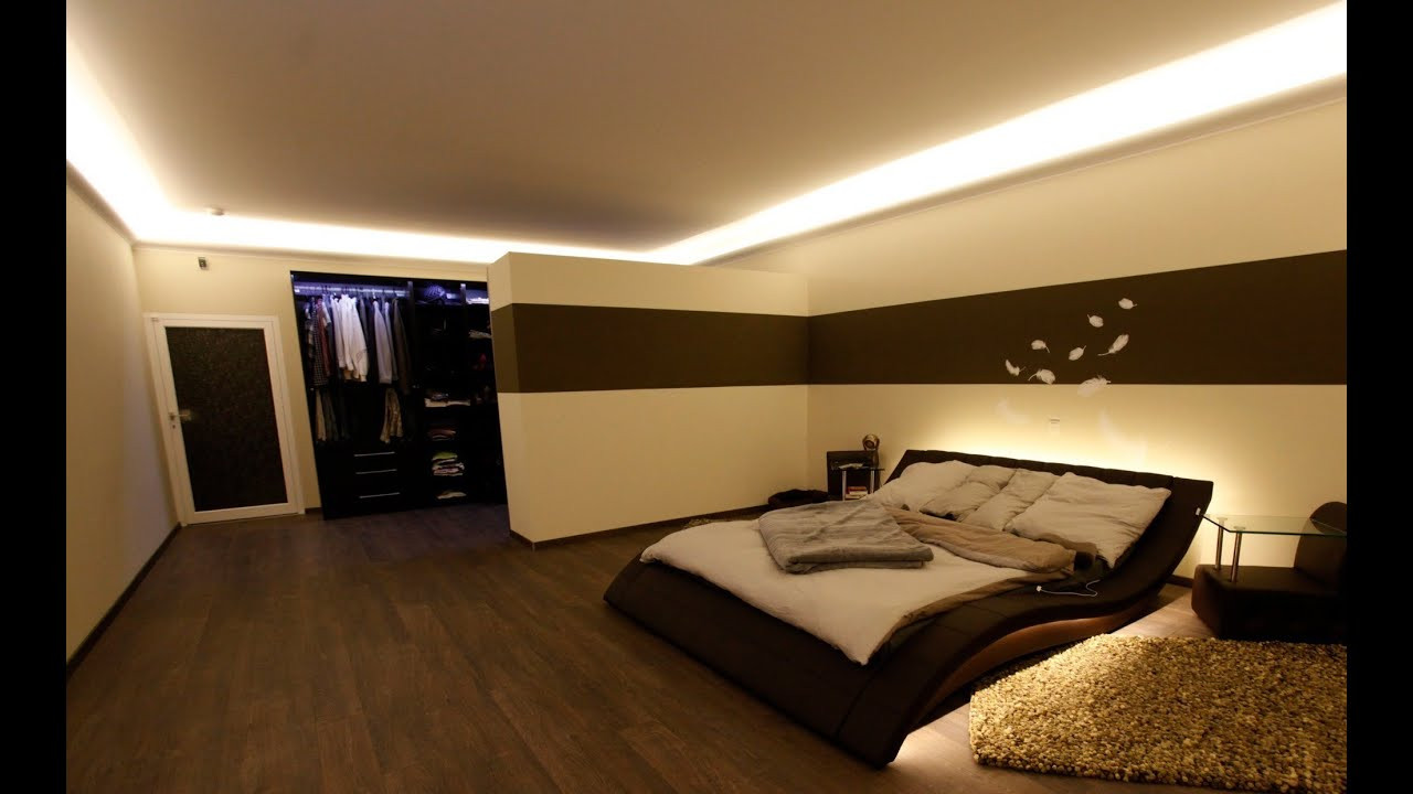 Led Beleuchtung Wohnzimmer
 Indirekte LED Beleuchtung mit Stuckleisten Lichtvouten