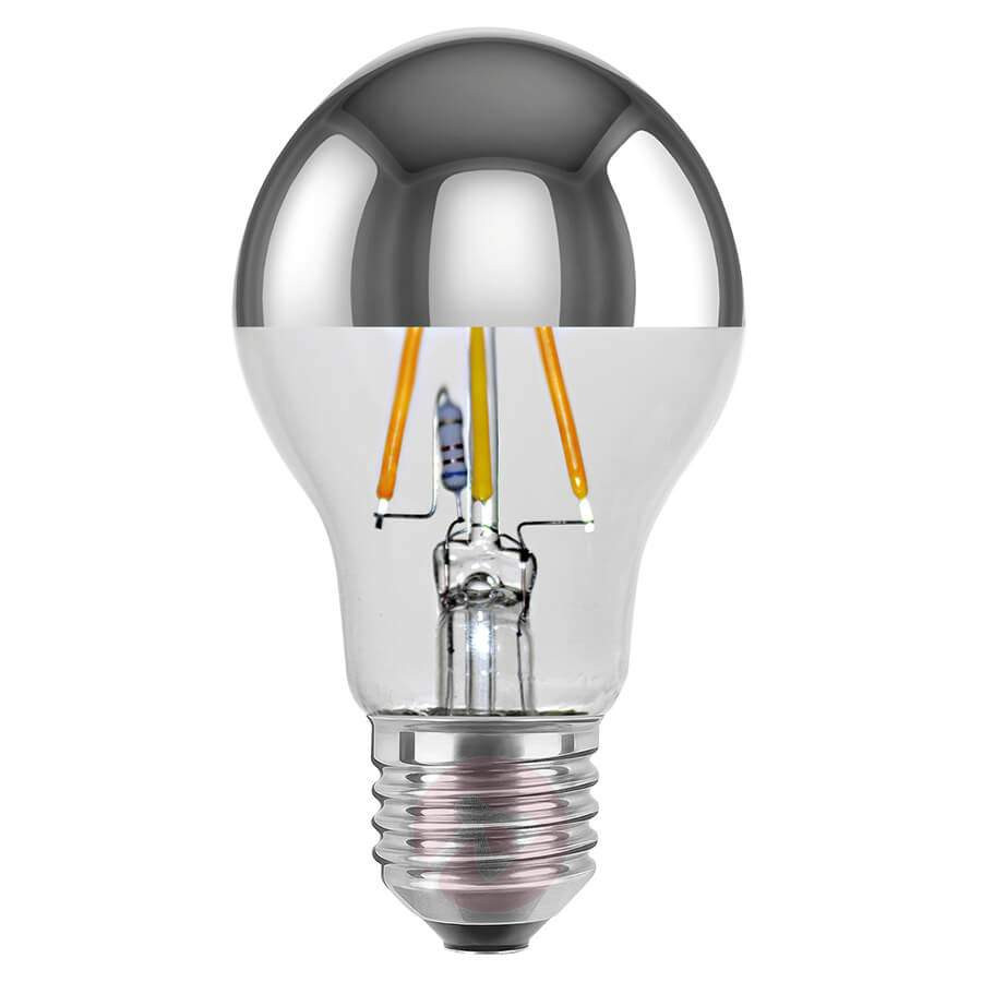 Led Lampen
 E27 4W LED lamp met spiegelkop warm wit dimbaar