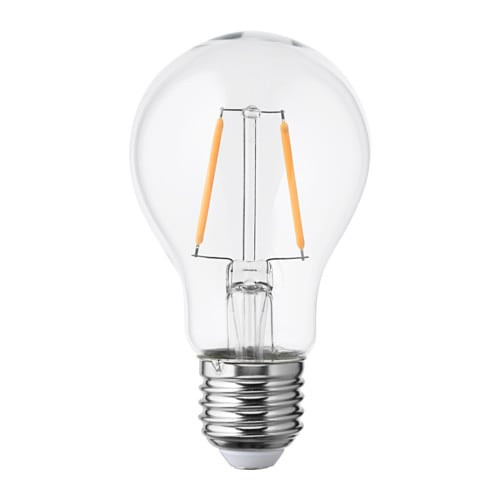 Led Lampen
 LUNNOM Led lamp E27 100 lumen IKEA